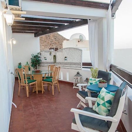 Coqueto Apartamento Con Vistas Al Mar Y Piscina Carboneras Ngoại thất bức ảnh