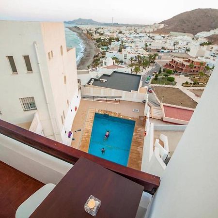 Coqueto Apartamento Con Vistas Al Mar Y Piscina Carboneras Ngoại thất bức ảnh