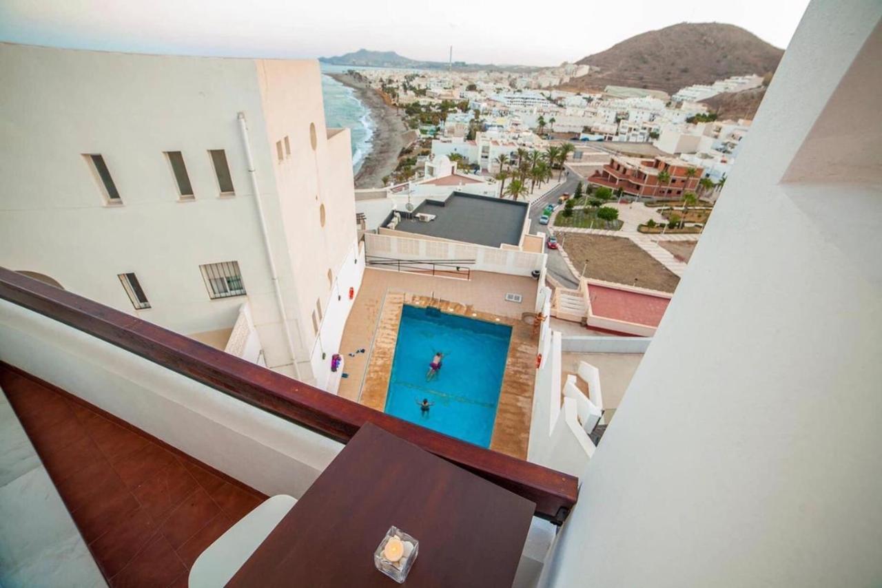 Coqueto Apartamento Con Vistas Al Mar Y Piscina Carboneras Ngoại thất bức ảnh